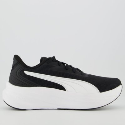 Tênis Puma Maxstride Lite Preto e Branco