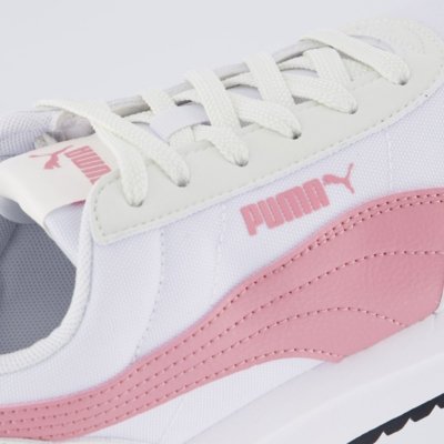 Tênis Puma R78 Lightwind Feminino Branco e Rosa