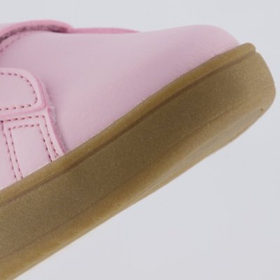 Tênis Puma Rickie Classic V PS Infantil Rosa e Branco