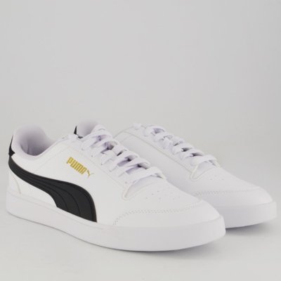 Tênis Puma Shuffle Branco e Preto