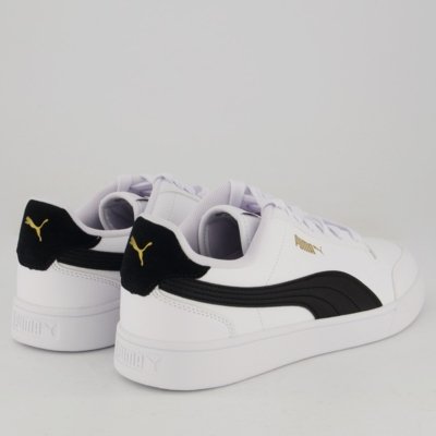 Tênis Puma Shuffle Branco e Preto