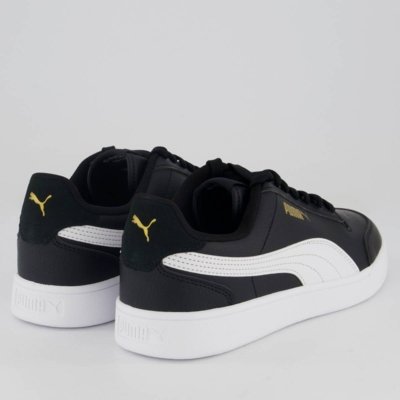 Tênis Puma Shuffle Preto e Branco
