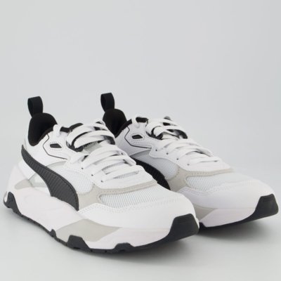 Tênis Puma Trinity Branco e Preto
