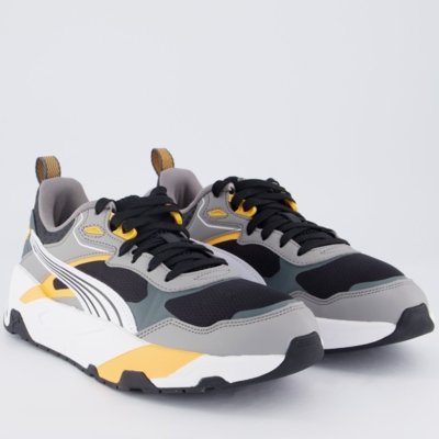 Tênis Puma Trinity Desert Road Cinza e Preto