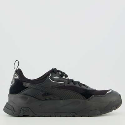 Tênis Puma Trinity Preto e Prata