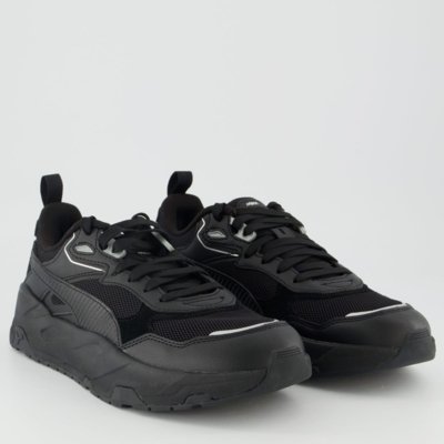 Tênis Puma Trinity Preto e Prata