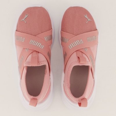 Tênis Puma Wired Slip-ON BDP Infantil Rosa