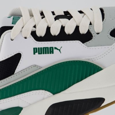 Tênis Puma X-Ray 2 Square Branco Preto e Verde