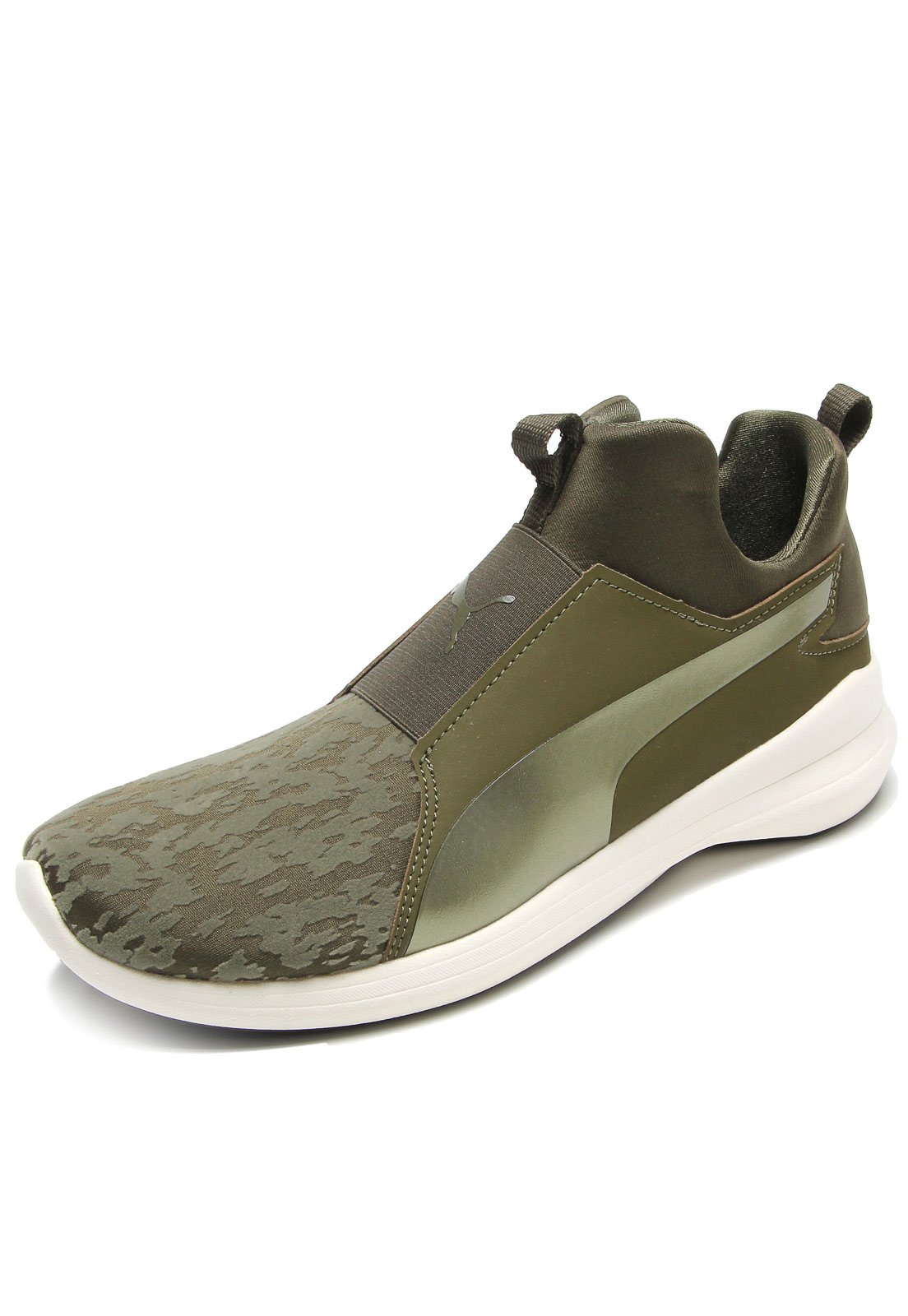 puma rebel mid wns speckles