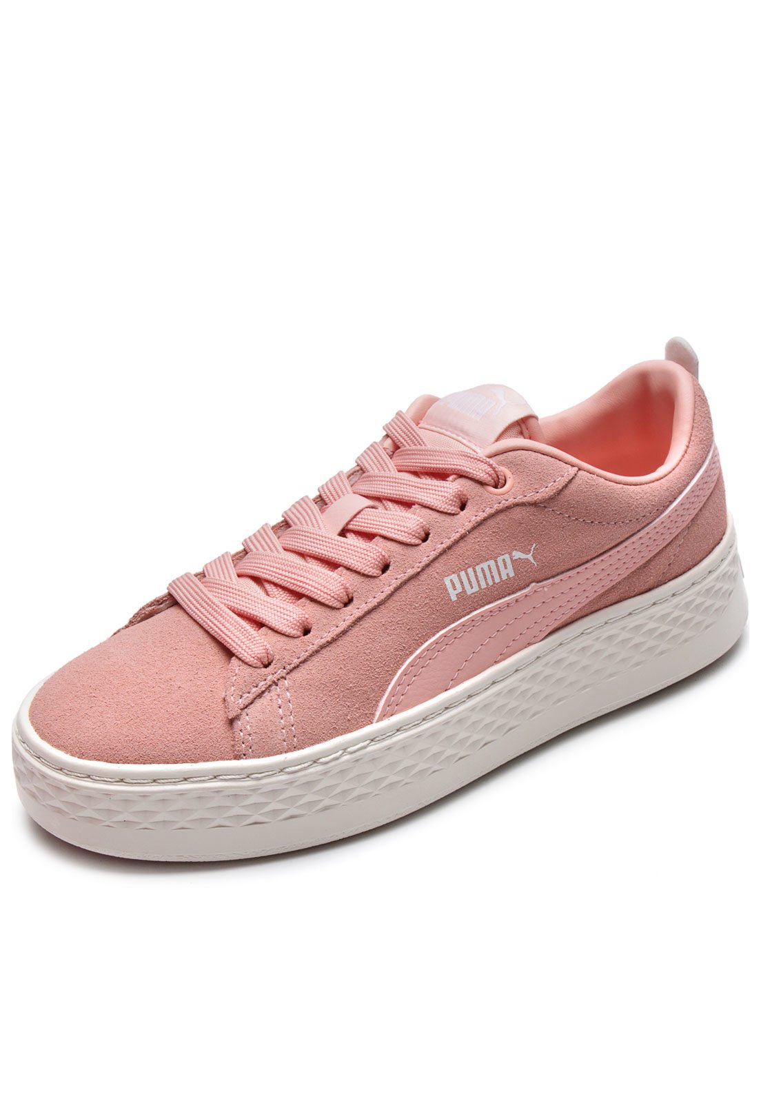 Tenis puma best sale smash rosa