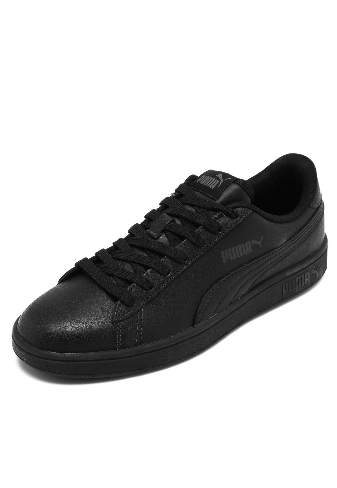 Tênis couro puma smash v2 sale