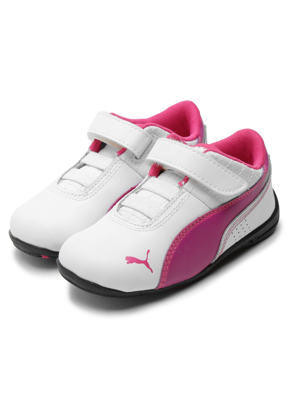 T nis Esportivo Puma Menina Branco Rosa Compre Agora Dafiti Brasil