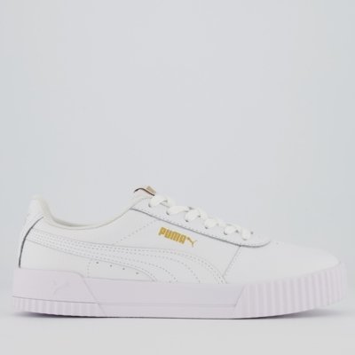 T nis Puma Carina Lux L BDP Feminino Branco Compre Agora