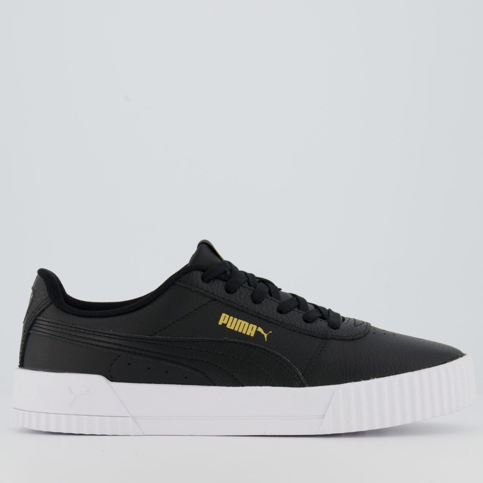 T nis Puma Carina Lux L BDP Feminino Preto Compre Agora Dafiti