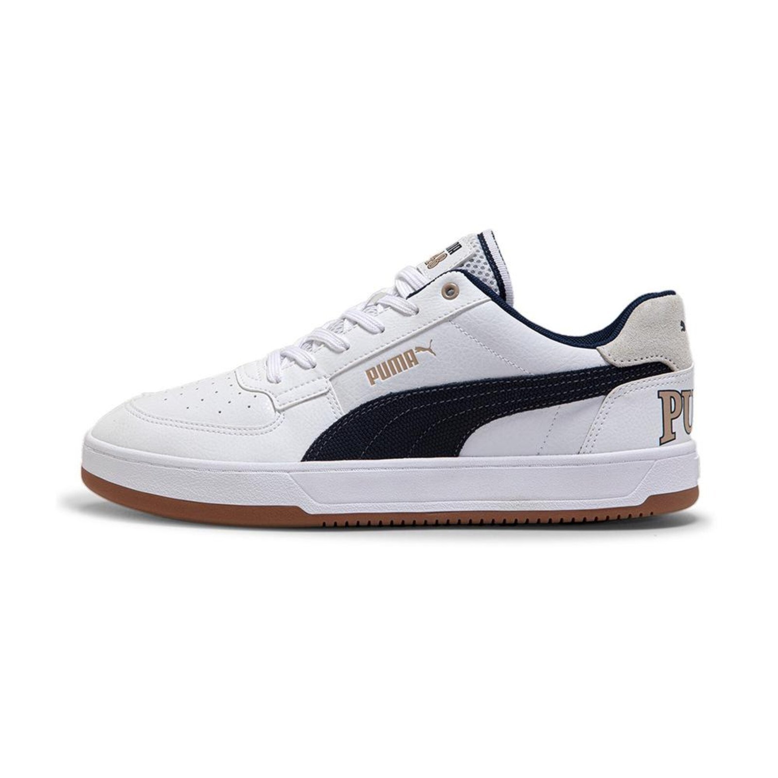 Tênis Puma Caven 2.0 Retro Club Masculino White/Club Navy