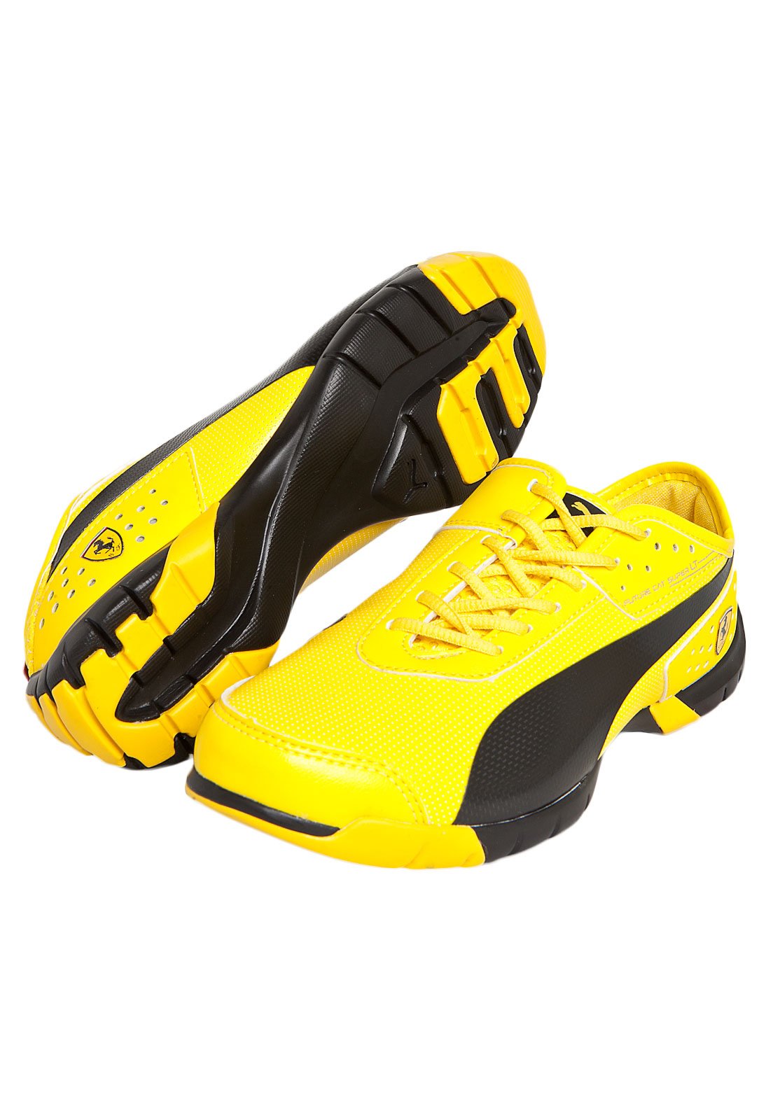 Tenis puma ferrari amarelo sale