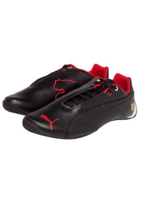 T nis Puma Infantil Future Cat Scuderia Ferrari JR Preto Compre