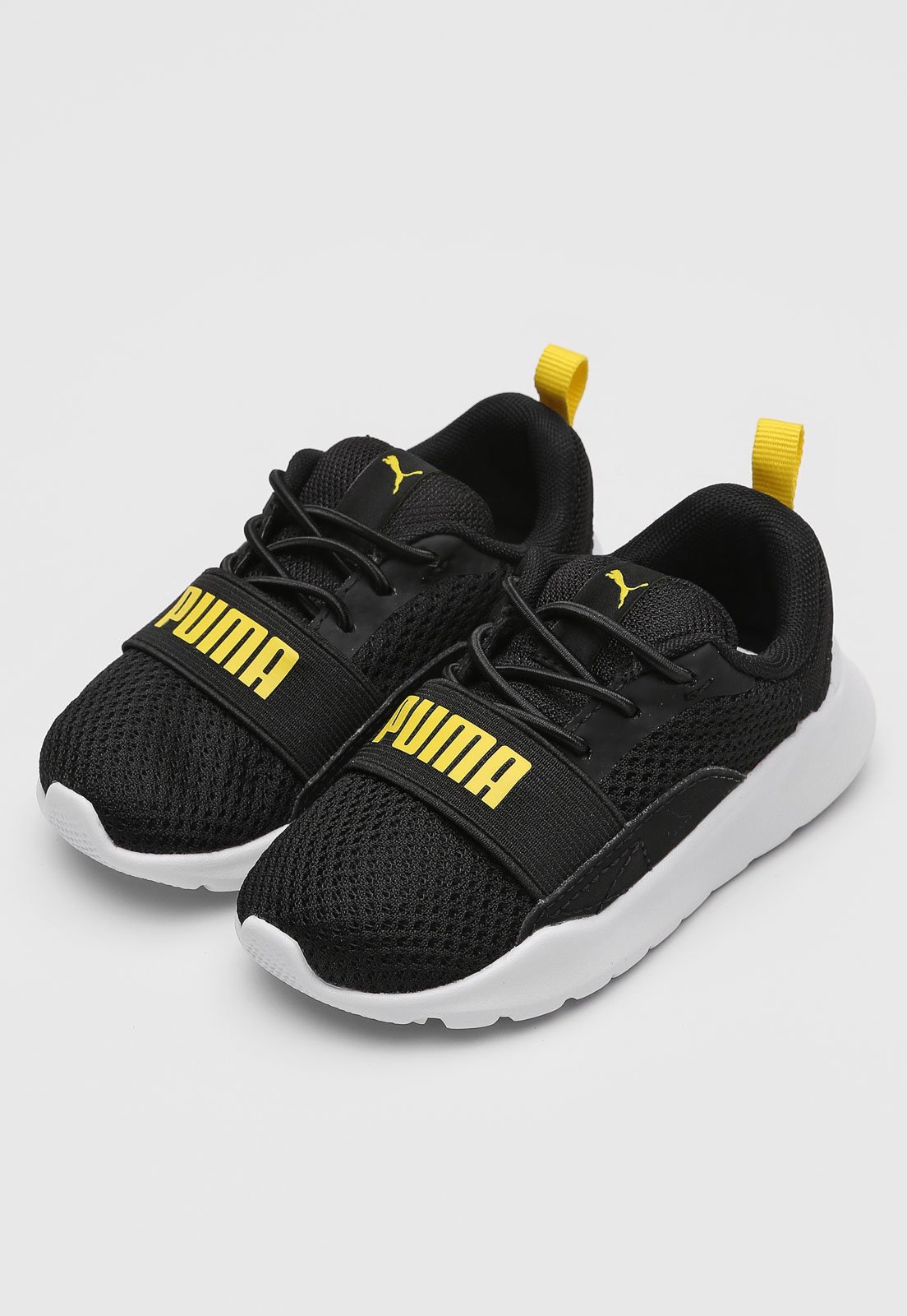 Tenis puma hot sale preto infantil