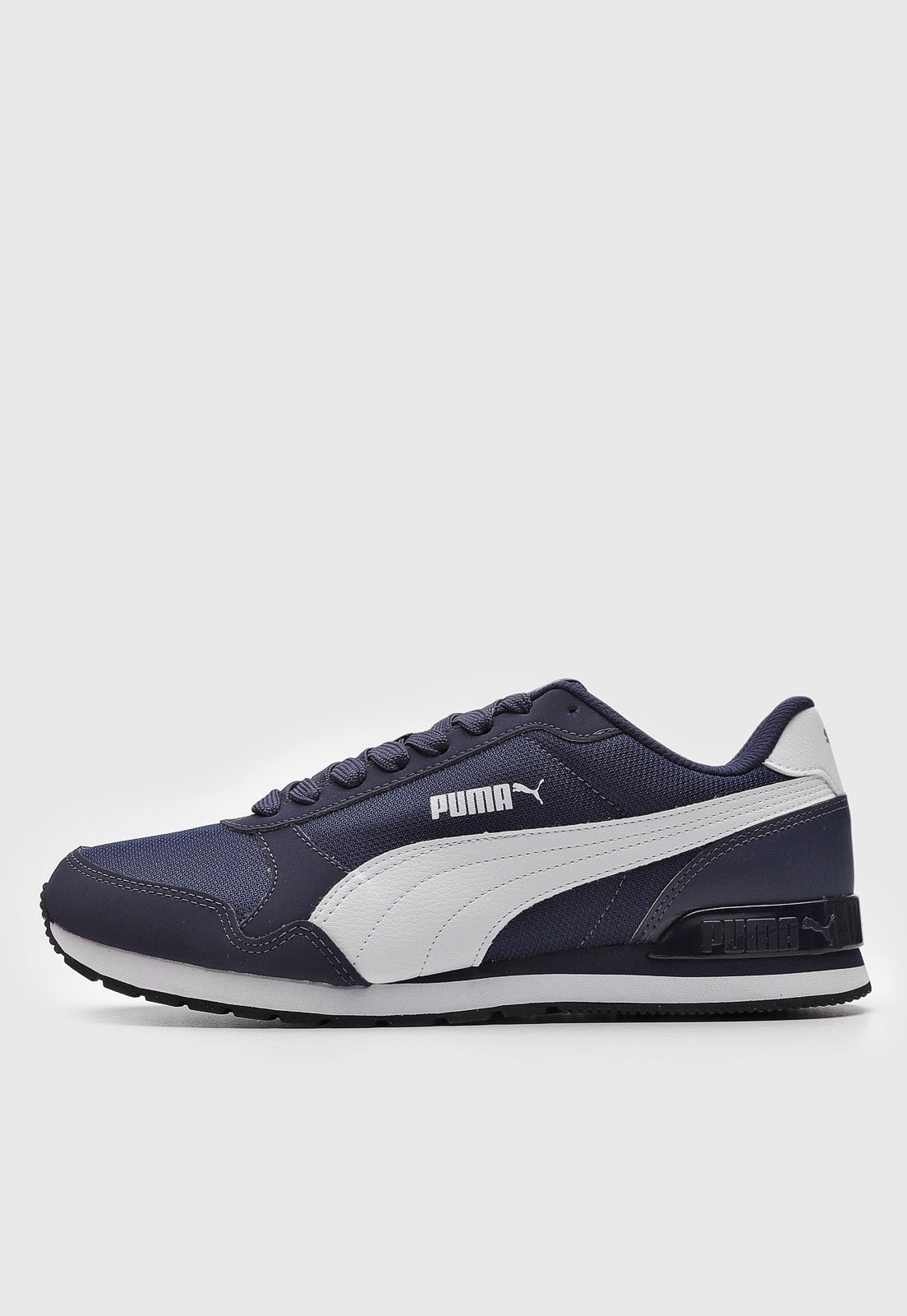 Tênis couro puma hotsell st runner sd azul