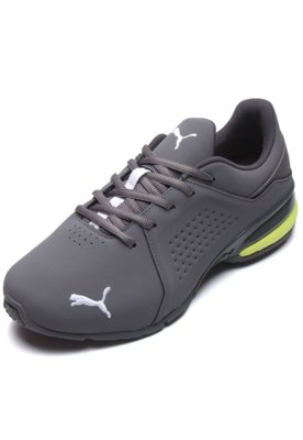 Tenis puma viz sales runner cinza