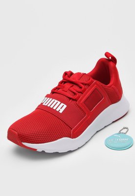 Puma best sale vermelho tenis