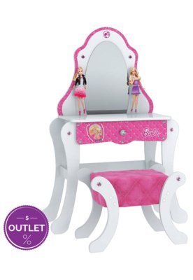 Guarda-Roupa Barbie Premium Branco e Pink Outlet Pura Magia - Compre Agora