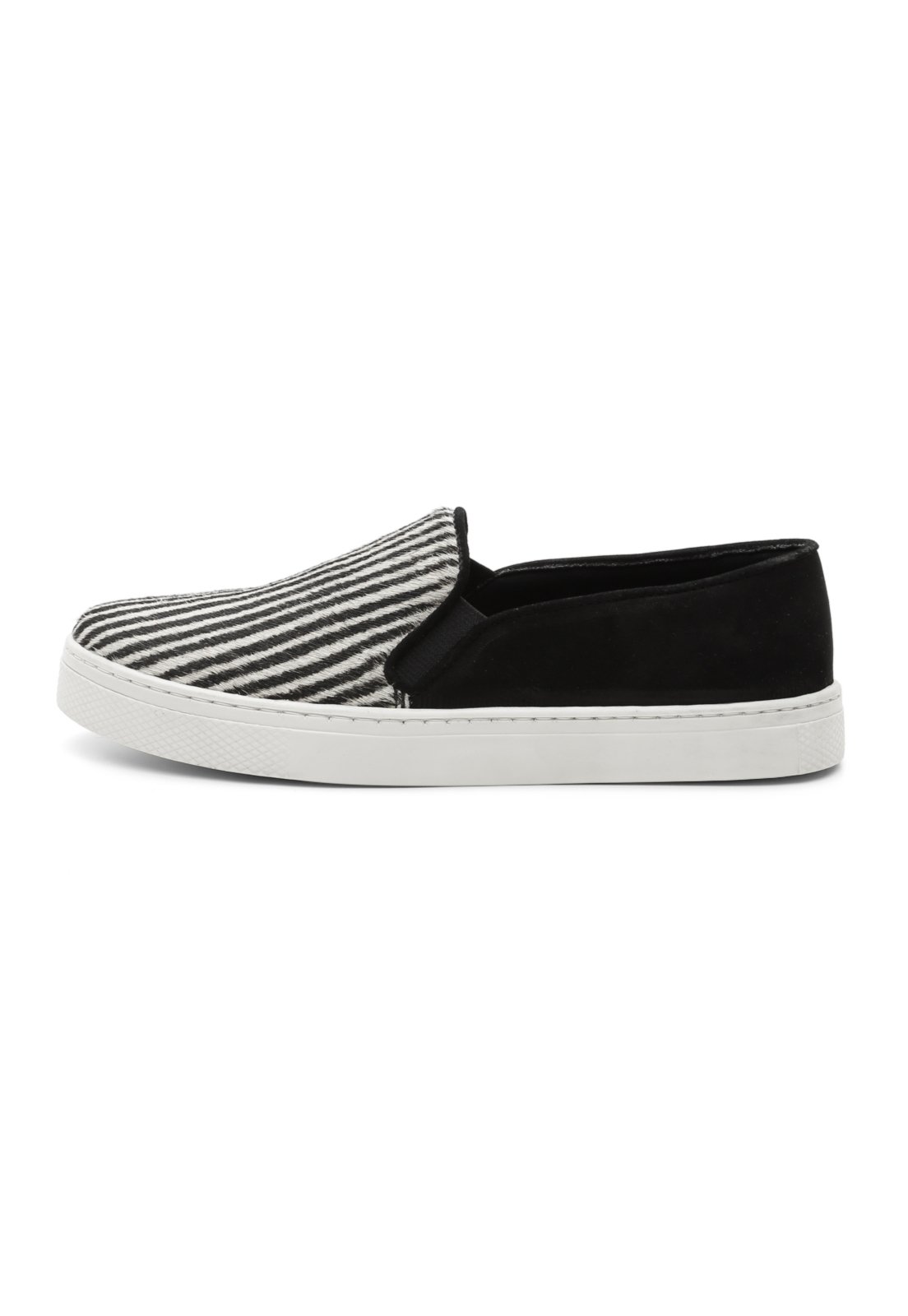 Tênis de Skate Slip On Zebra