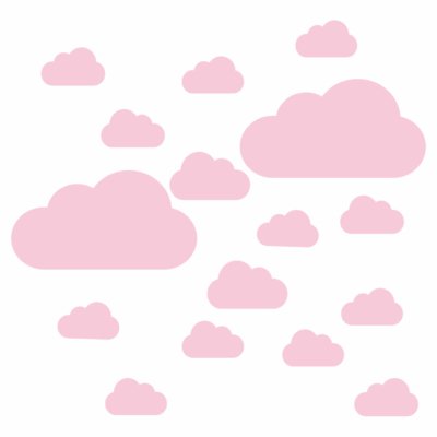 Adesivo de Parede Quartinhos Nuvens Rosa é boa?