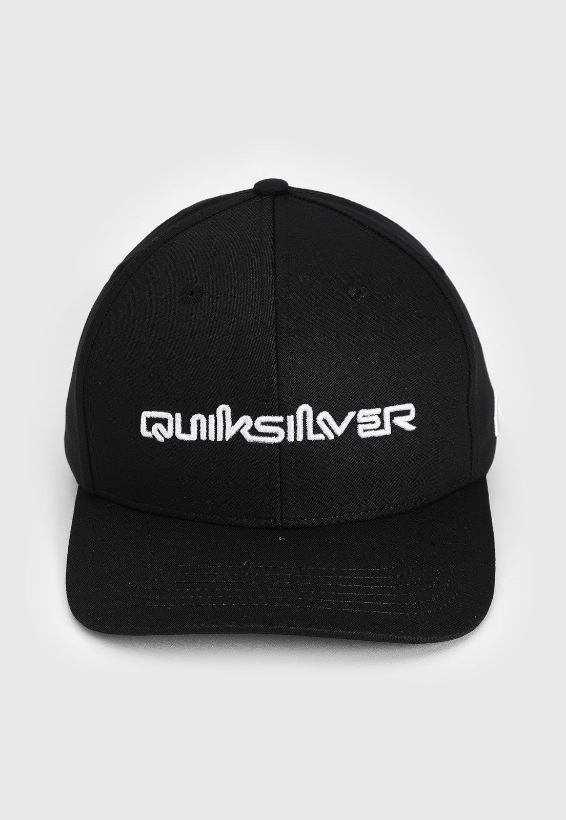 Boné Quiksilver Aba Curva Logo Preto