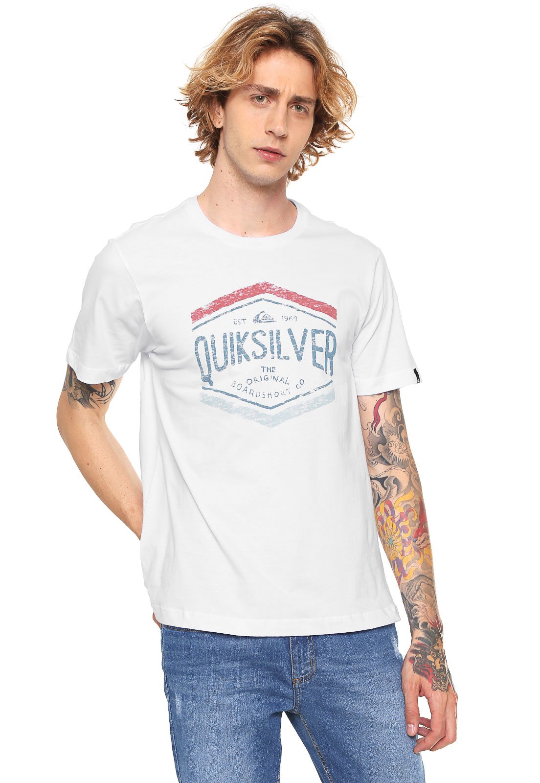 camisa quiksilver dafiti