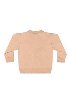 Conjunto Bebê Jaqueta Calça Moletom Quimby Rosa