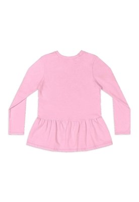Conjunto Blusa Babado e Legging Quimby Rosa