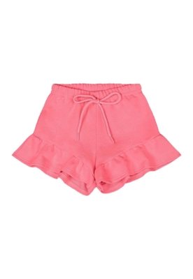 Conjunto Blusa e Short Bebê Menina Quimby Rosa