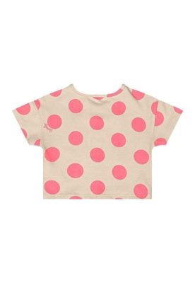 Conjunto Blusa e Short Bebê Menina Quimby Rosa