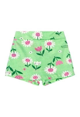 Conjunto Blusa e Short-Saia Bebê Quimby Rosa