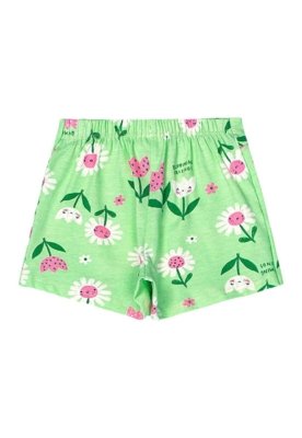 Conjunto Blusa e Short-Saia Bebê Quimby Rosa