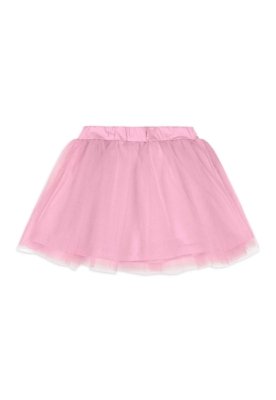 Conjunto Blusão Saia de Tule Quimby Rosa