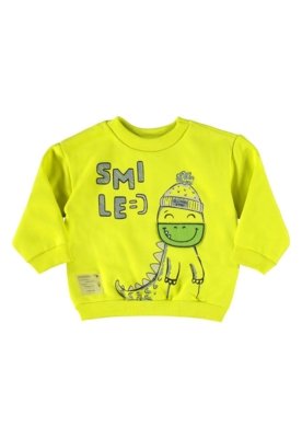 Conjunto Blusão e Calça Moletom Bebê Quimby Verde
