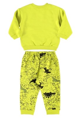 Conjunto Blusão e Calça Moletom Bebê Quimby Verde