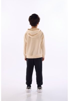 Conjunto Infantil Blusão e Calça Quimby Bege