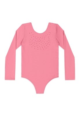 Conjunto Infantil Collant com Saia Quimby Azul