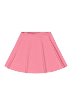 Conjunto Infantil Collant com Saia Quimby Azul
