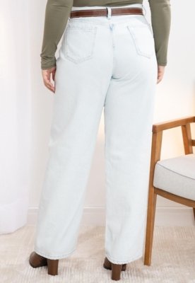 CalÃ§a Com Rasgados Azul Quintess