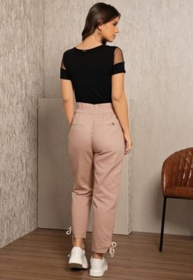 Calça Cigarrete Clochard Rosa Quintess