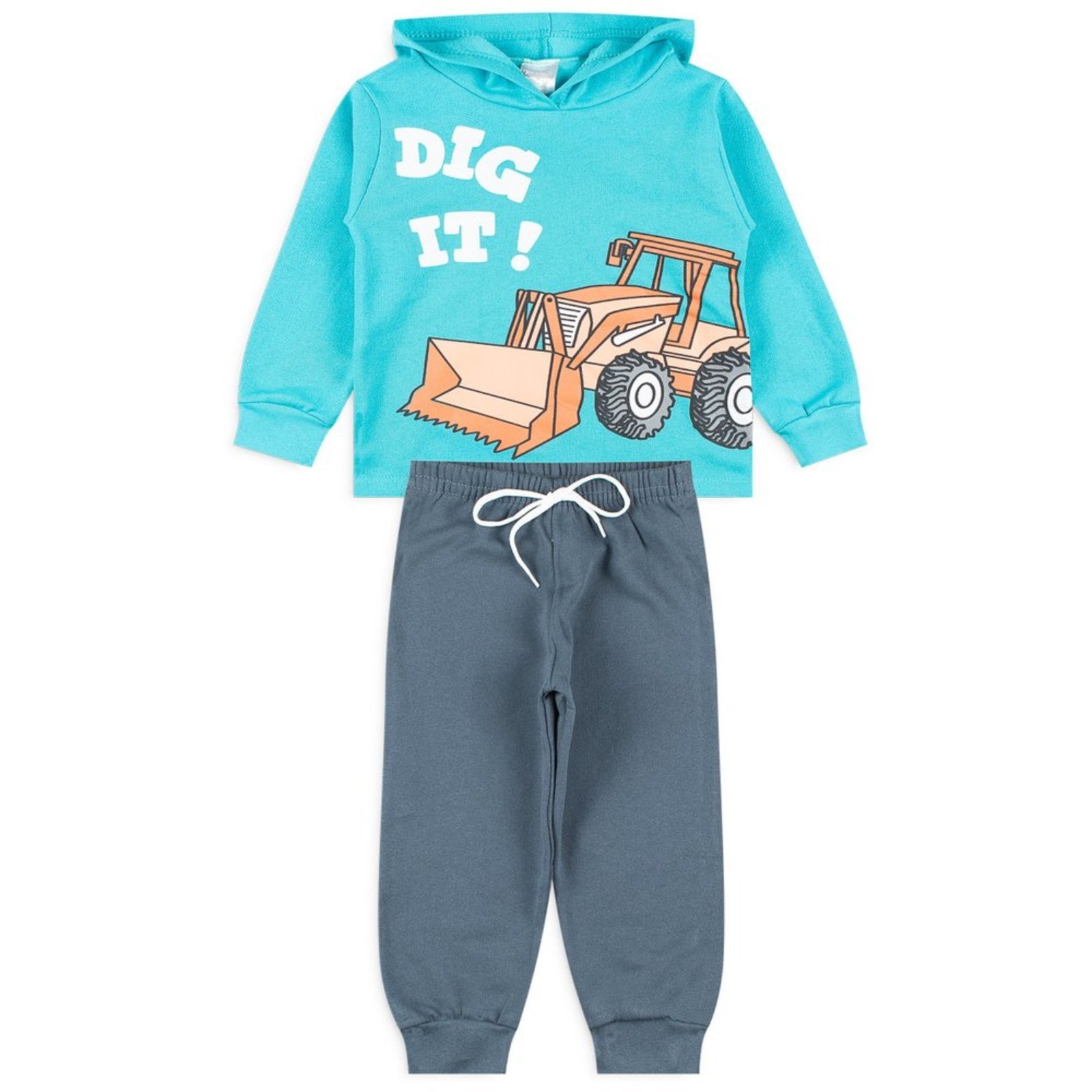 Conjunto Infantil Menino Game Kangulu Branco