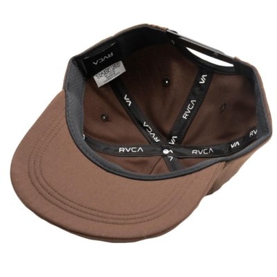 Boné RVCA Aba Reta Circle Snapback SM26 Marrom