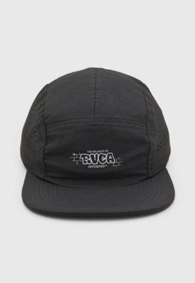 Boné RVCA Aba Reta Preto