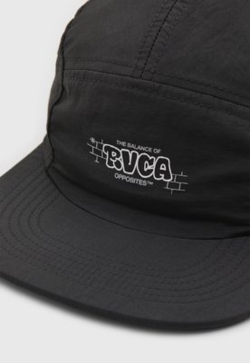 Boné RVCA Aba Reta Preto