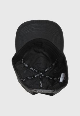 Boné RVCA Big RVCA Snapback RVCA Preto