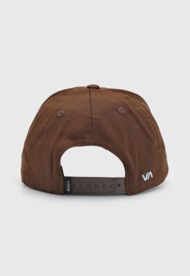 Boné RVCA Circle Snapback Marrom